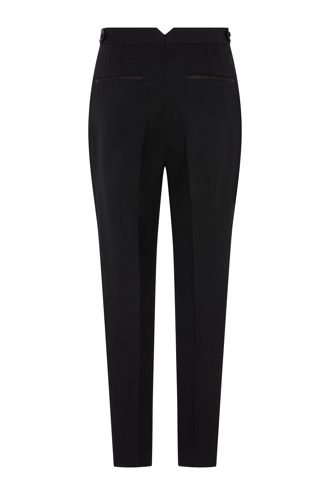Tuxedo Cigarette Trouser in Wool Twill - Image 2