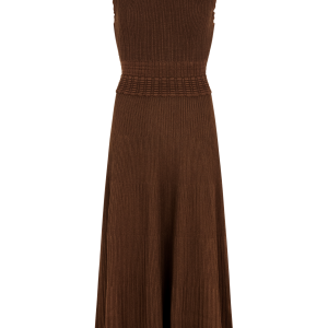 Pointelle Knitted Dress