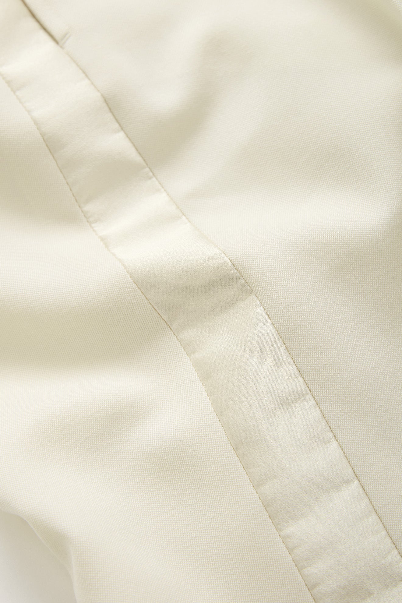 Straight Leg Trouser with Silk Tuxedo Stripe in Barathea - Image 4
