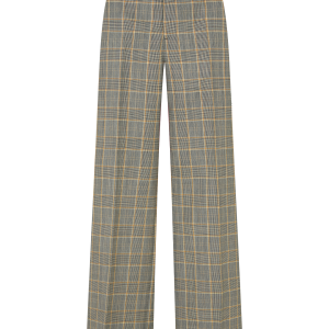 Straight Leg Trouser in Prince of Wales Check