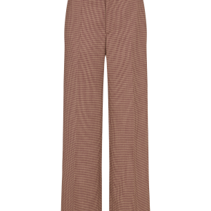 Straight Leg Trouser in Puppytooth