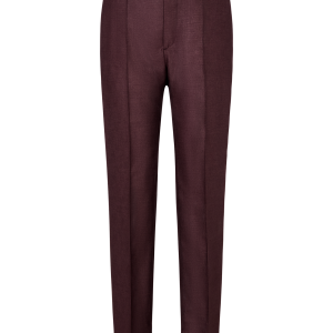 Tailored Slim Trouser In Silk Wool