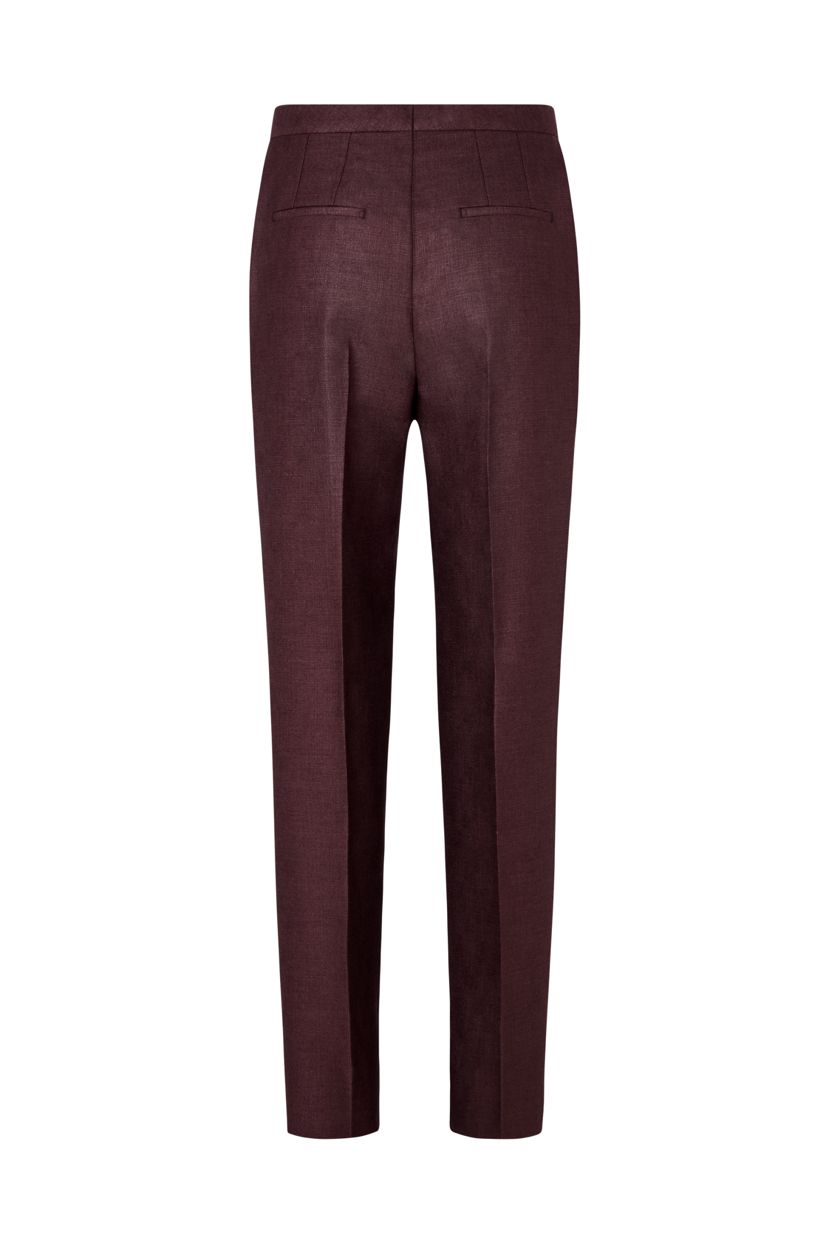 Tailored Slim Trouser In Silk Wool - Image 5