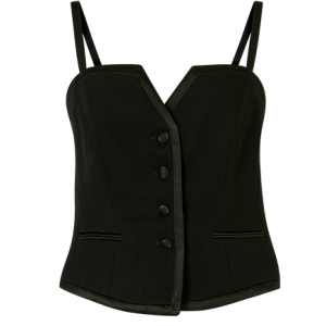 Tuxedo Cami Waistcoat in Barathea