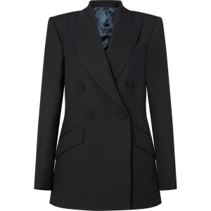 Double Breasted Jacket in Wool Twill