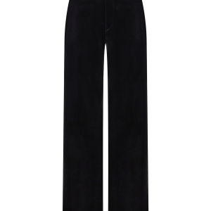 Straight Leg Trouser in Velvet