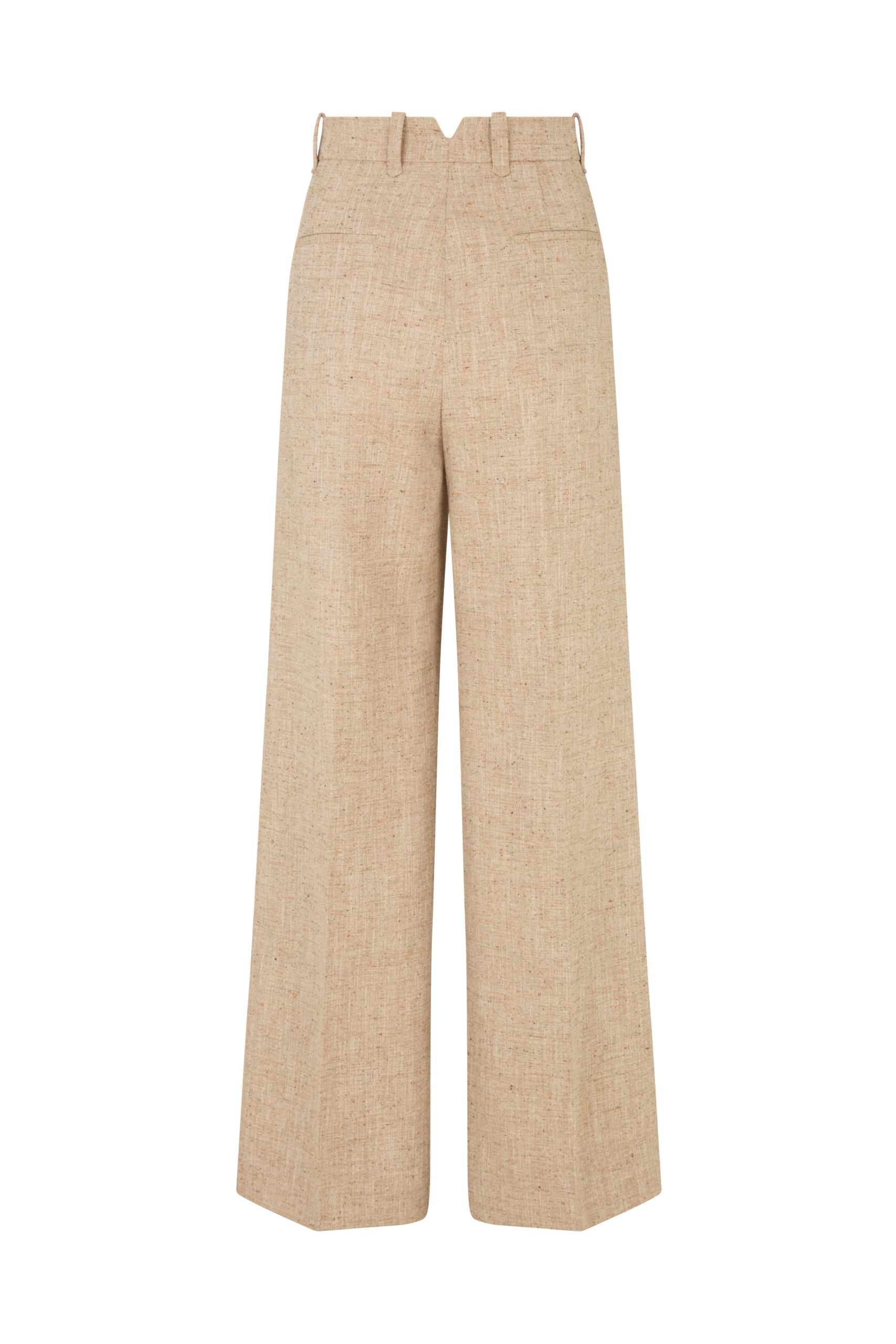 Wide Leg Trouser in Wool Silk - Image 4