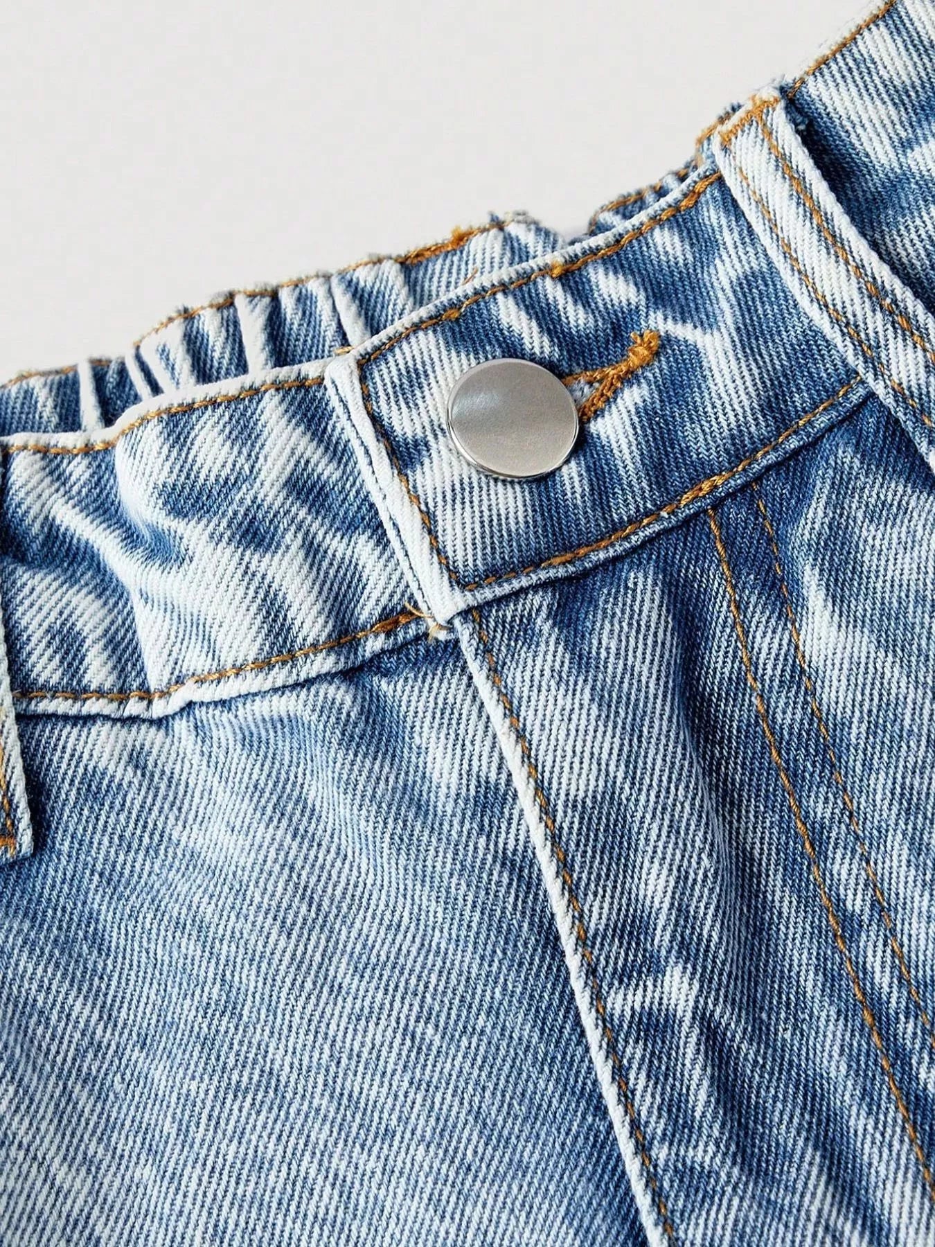 Wide Leg Jeans Women Embroidered Heart High Waisted Denim With Pockets ?? Kharites Shop - Image 7