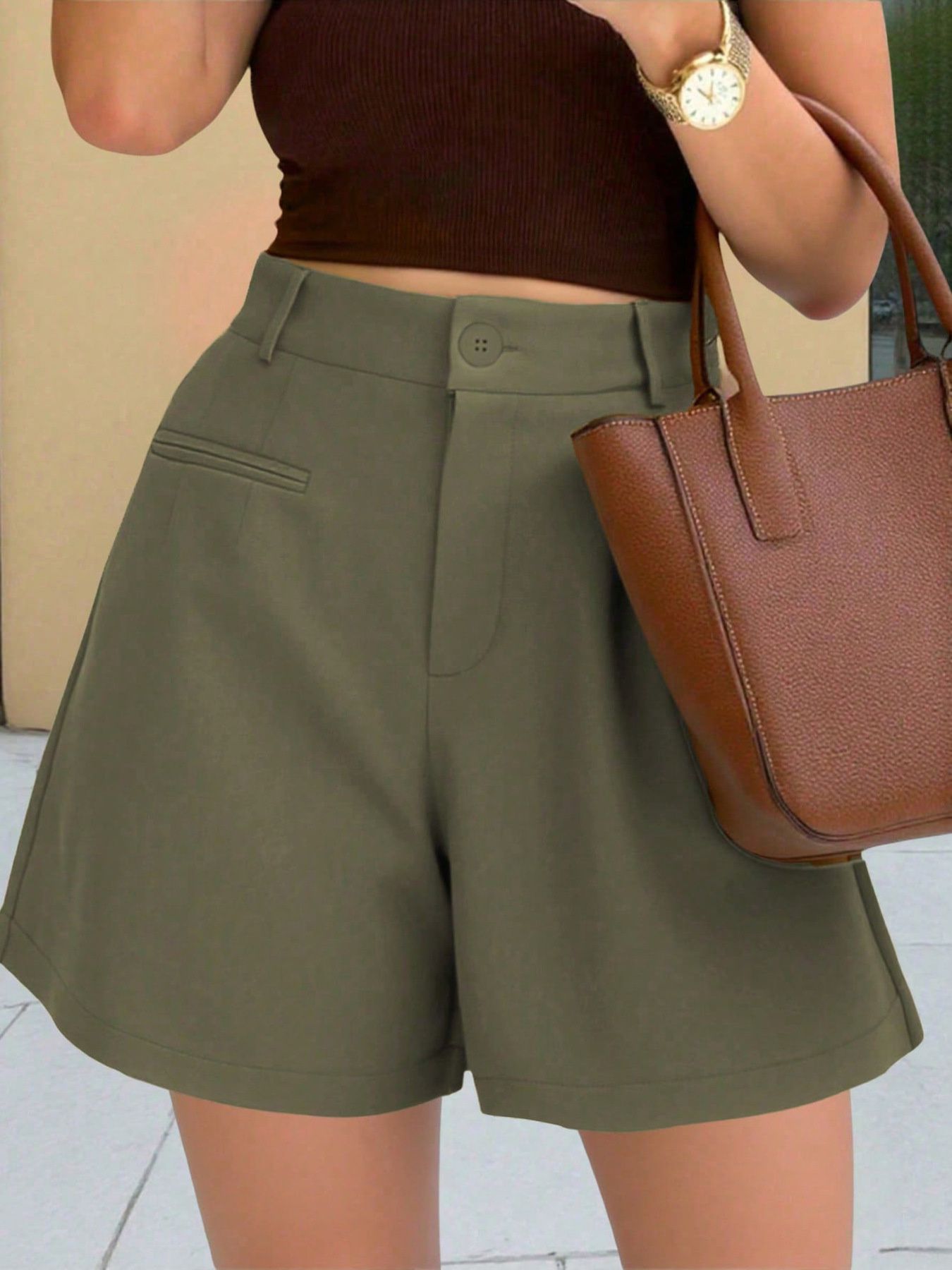 High Waisted Shorts Women Casual Summer Shorts With Pockets ?? Kharites Shop - Image 19