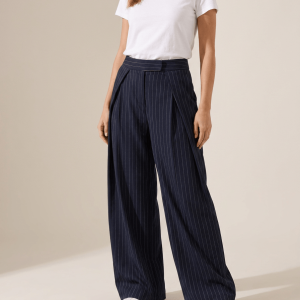 High Waisted Wide Leg Pants Women Trousers With Pockets Work Casual ?? Kharites Shop