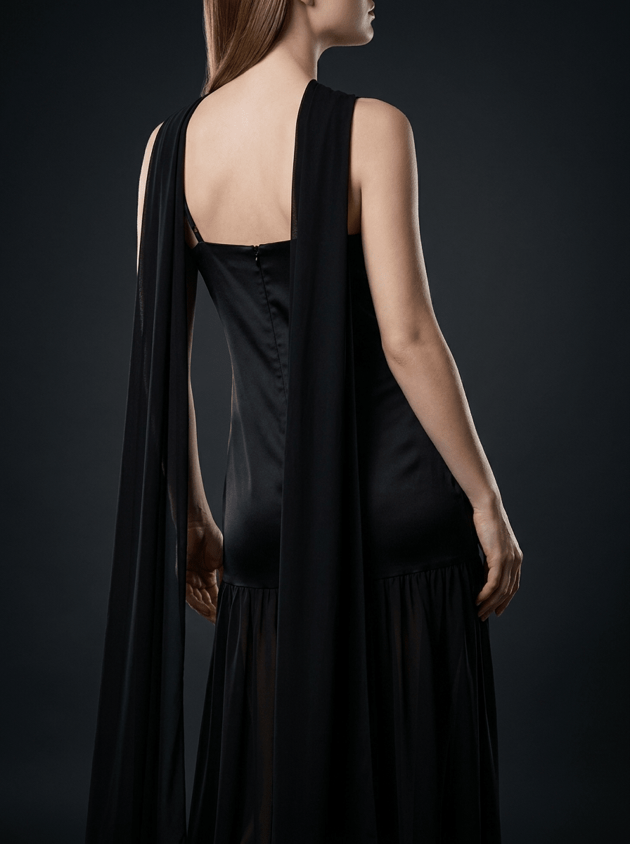 Maxi Cami Dress Women Adjustable Strap Sleeveless Summer Dress With Scarf ?? Kharites Shop - Image 14